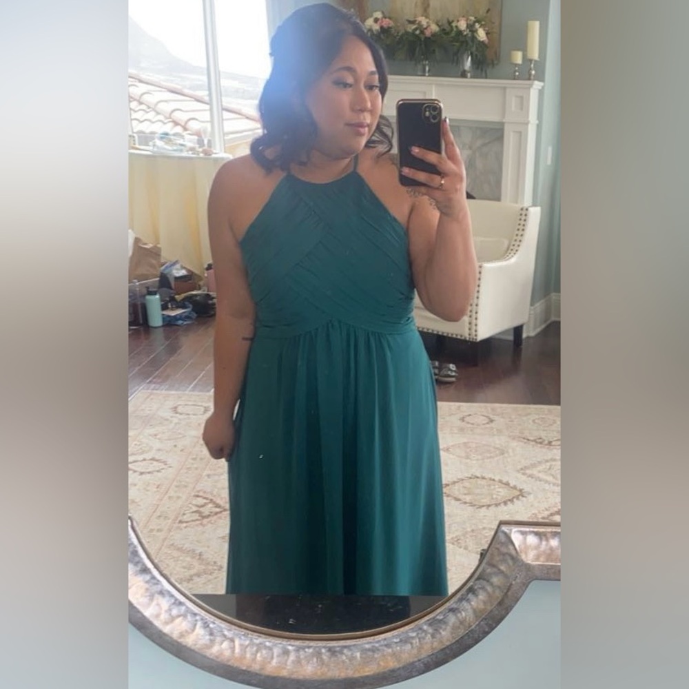 Emerald Green Bridesmaid Dress